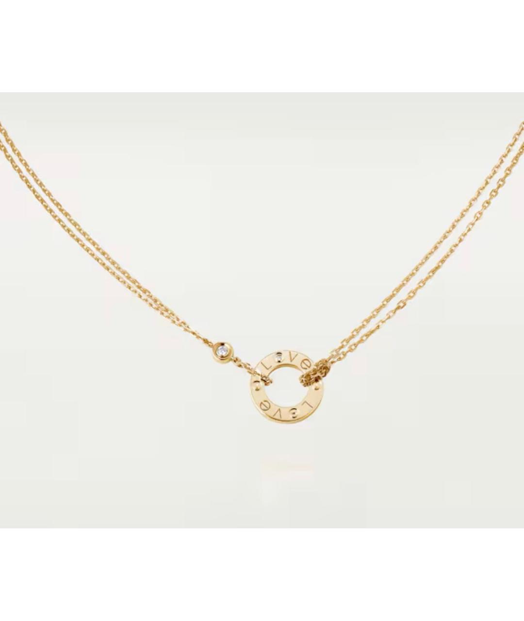 CARTIER Золотое колье из желтого золота, фото 8