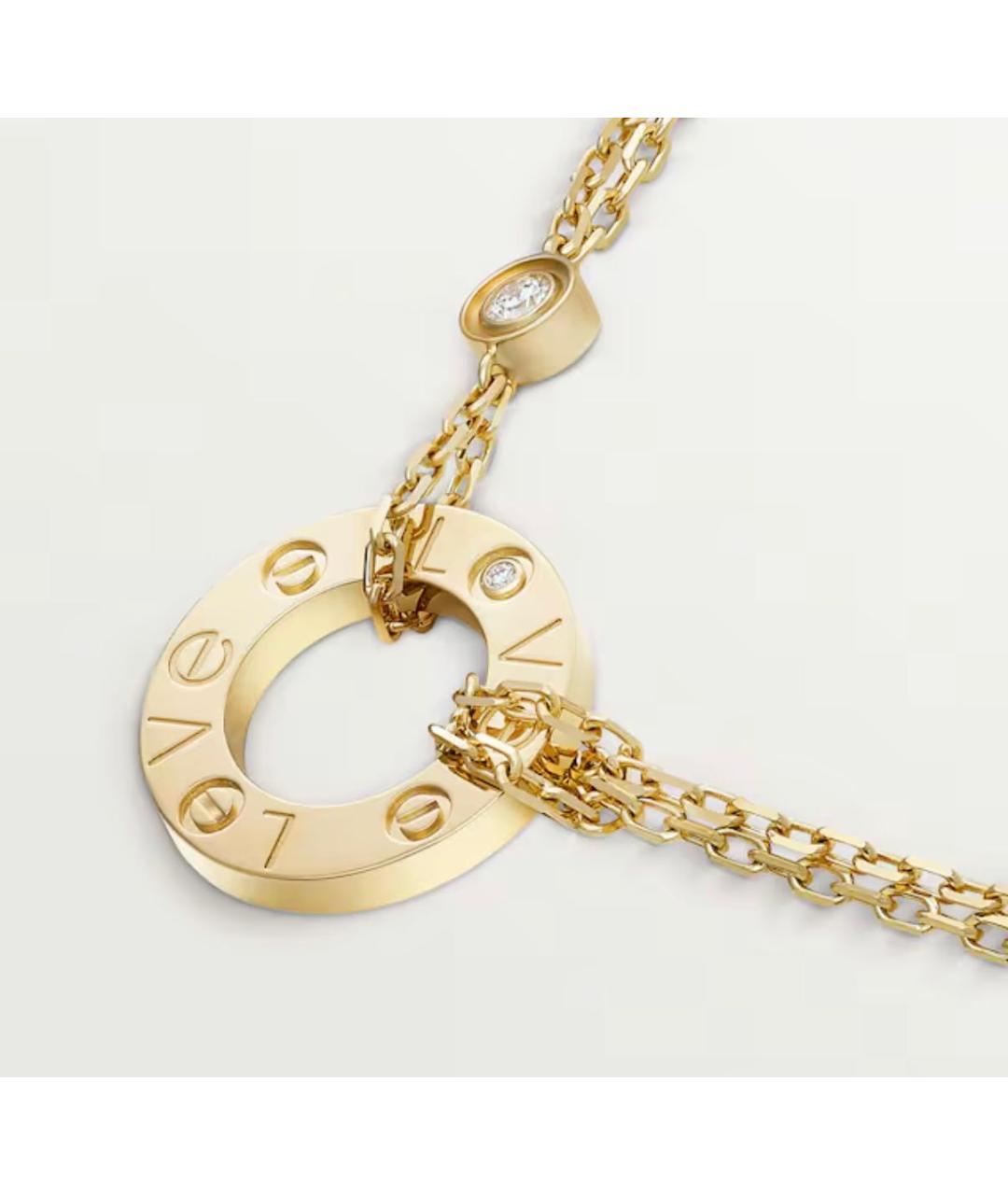 CARTIER Золотое колье из желтого золота, фото 4