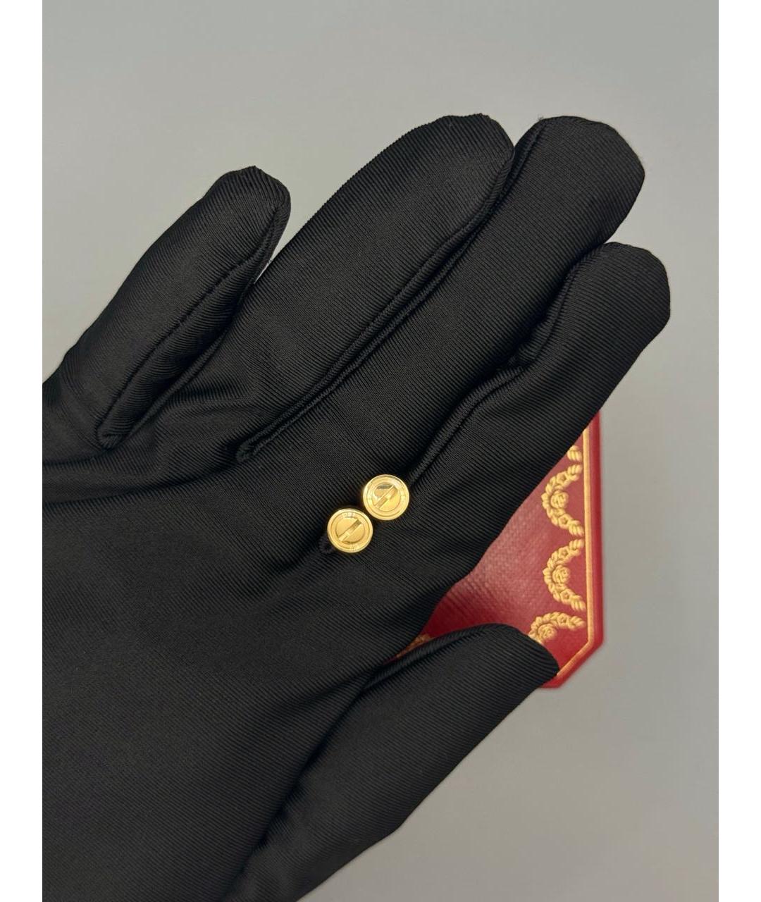 CARTIER Золотые серьги из желтого золота, фото 7