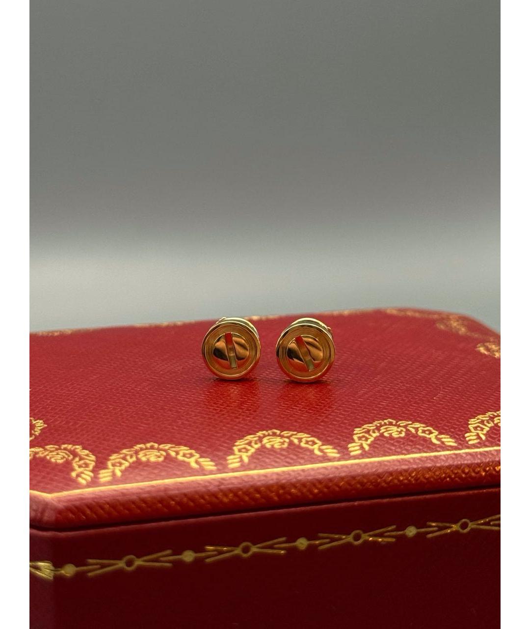 CARTIER Золотые серьги из желтого золота, фото 5