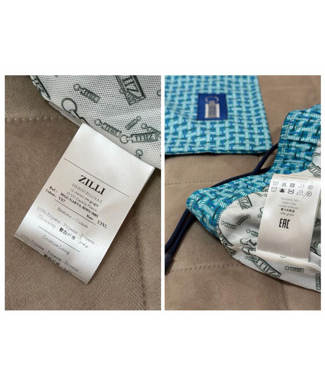 ZILLI Бирюзовые шорты, фото 8