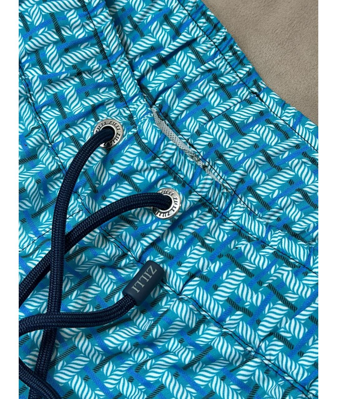 ZILLI Бирюзовые шорты, фото 6