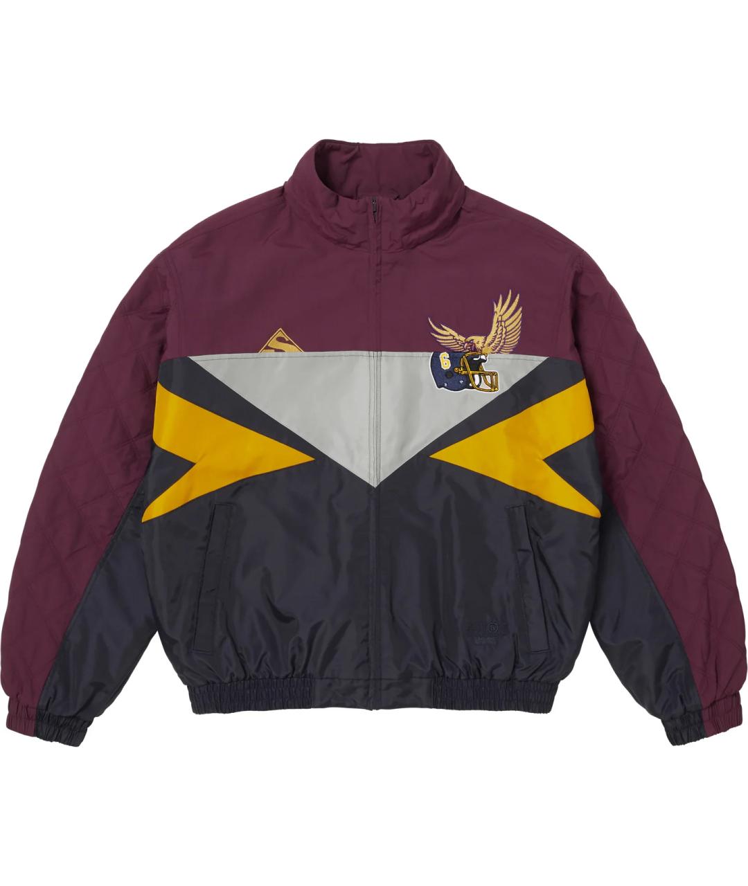 SUPREME Синяя синтетическая куртка, фото 2