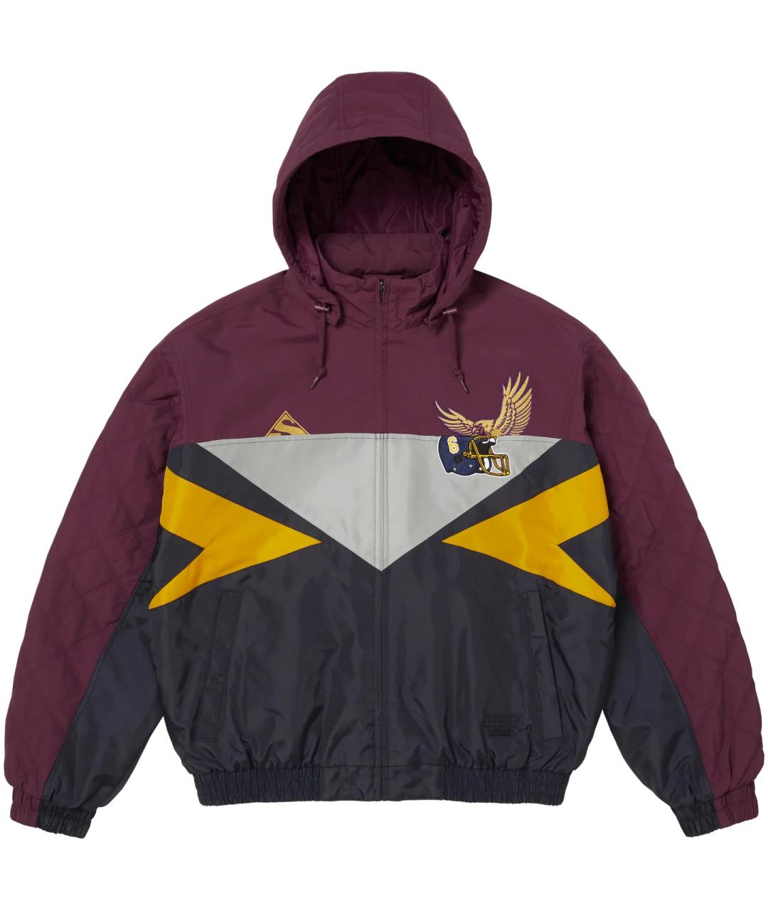 SUPREME Синяя синтетическая куртка, фото 1