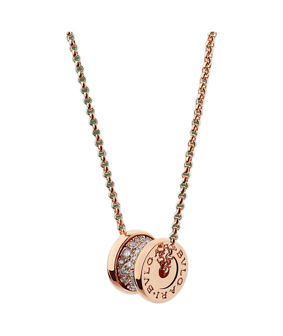 BVLGARI Золотое колье из розового золота, фото 1