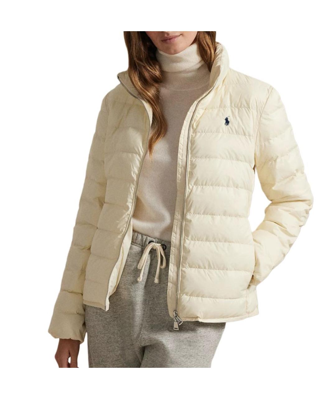 POLO RALPH LAUREN Бежевый пуховик, фото 3