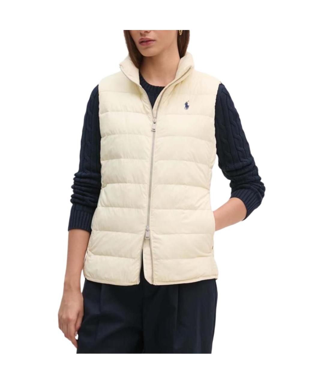 POLO RALPH LAUREN Бежевый жилет, фото 3