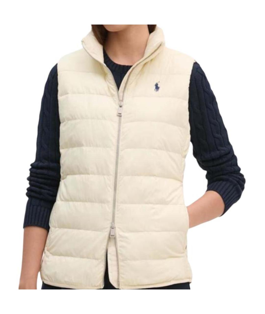 POLO RALPH LAUREN Бежевый жилет, фото 4