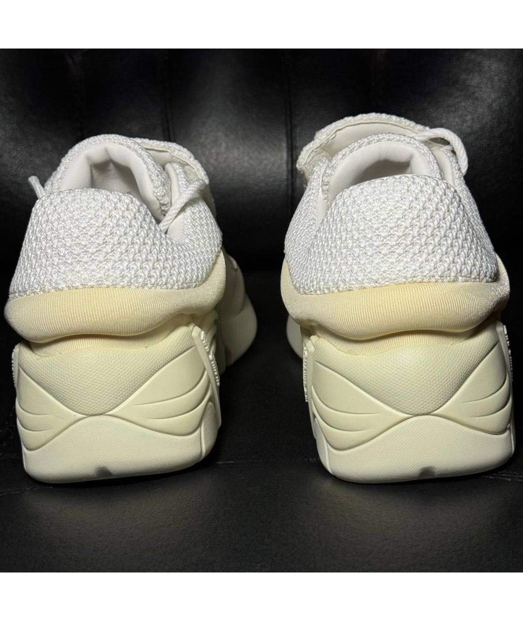 RAF SIMONS Бежевые текстильные кроссовки, фото 2