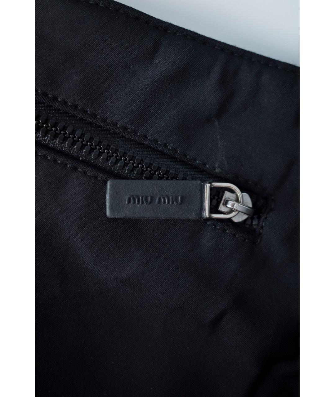 MIU MIU Черная поясная сумка, фото 4