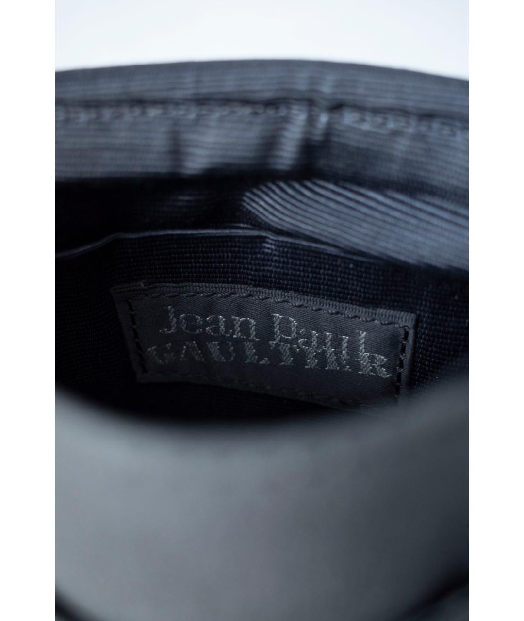 JEAN PAUL GAULTIER Черная сумка на плечо, фото 7