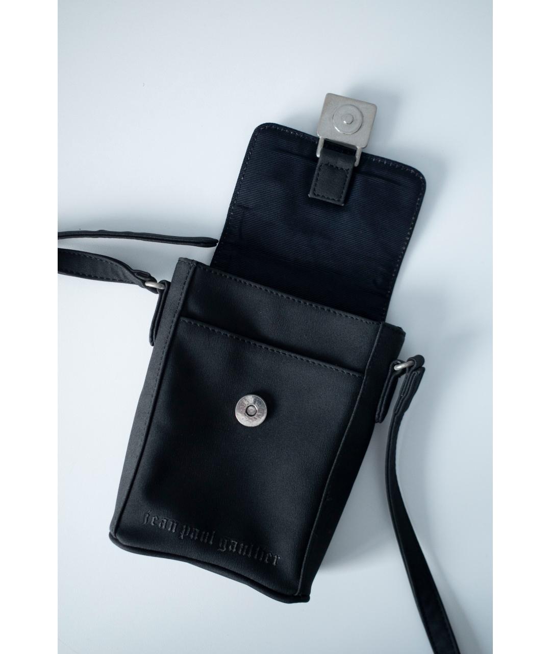 JEAN PAUL GAULTIER Черная сумка на плечо, фото 6