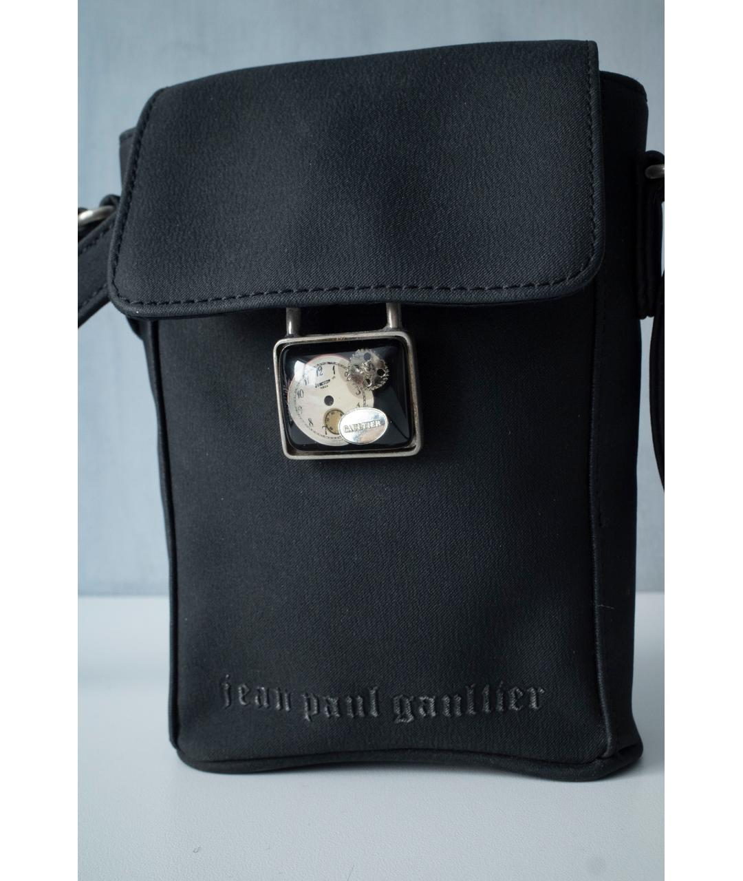 JEAN PAUL GAULTIER Черная сумка на плечо, фото 3