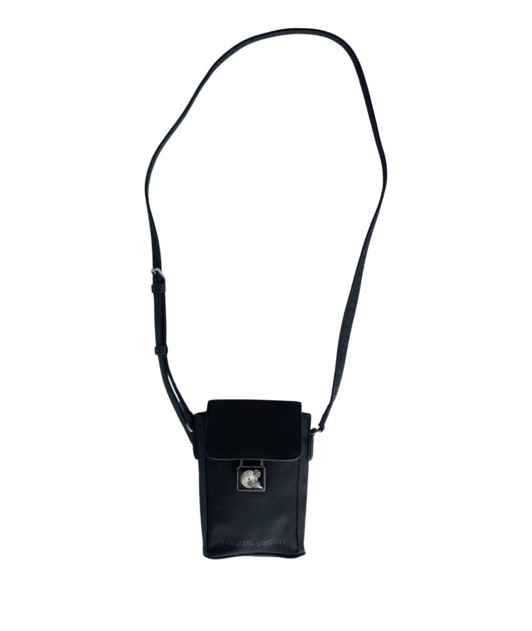 JEAN PAUL GAULTIER Черная сумка на плечо, фото 1