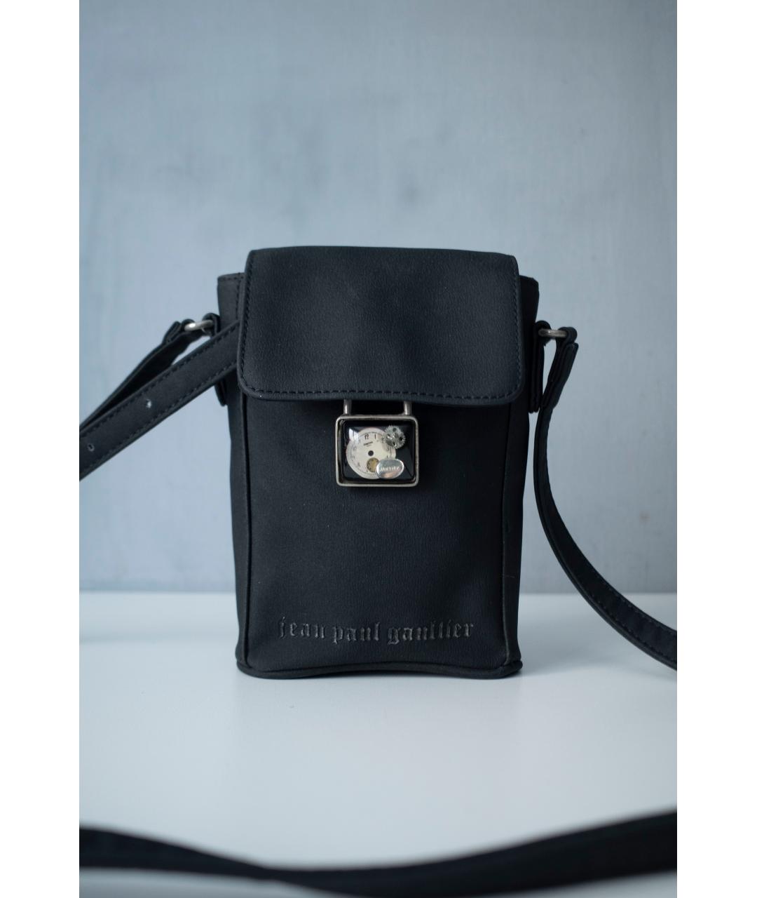 JEAN PAUL GAULTIER Черная сумка на плечо, фото 2