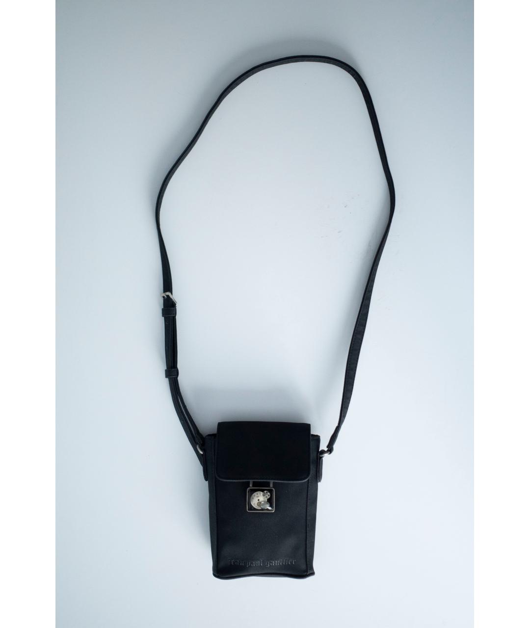 JEAN PAUL GAULTIER Черная сумка на плечо, фото 9