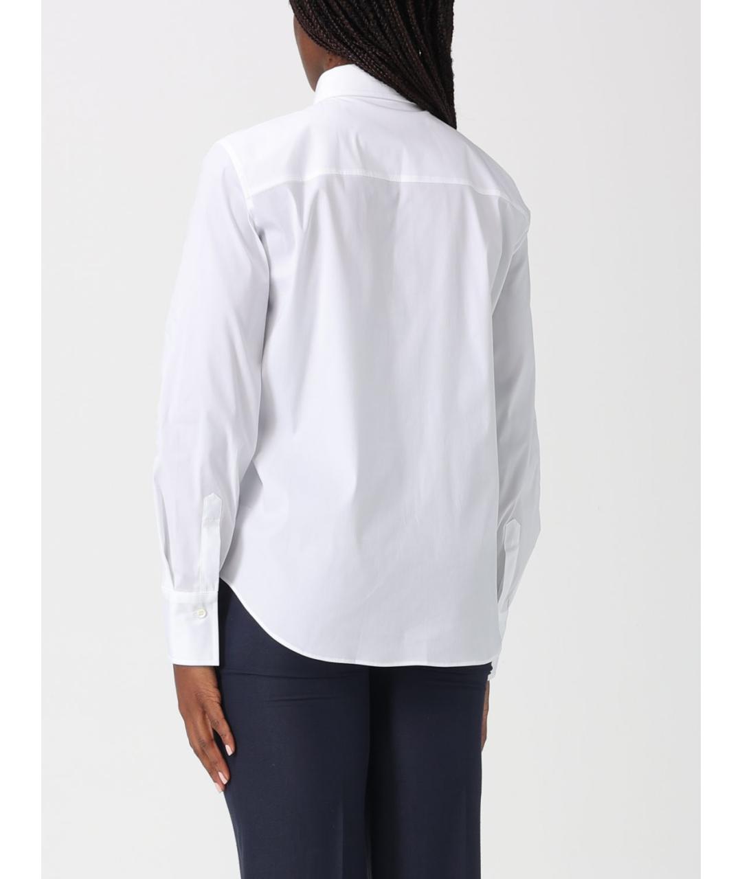 BRUNELLO CUCINELLI Белая хлопковая рубашка, фото 3