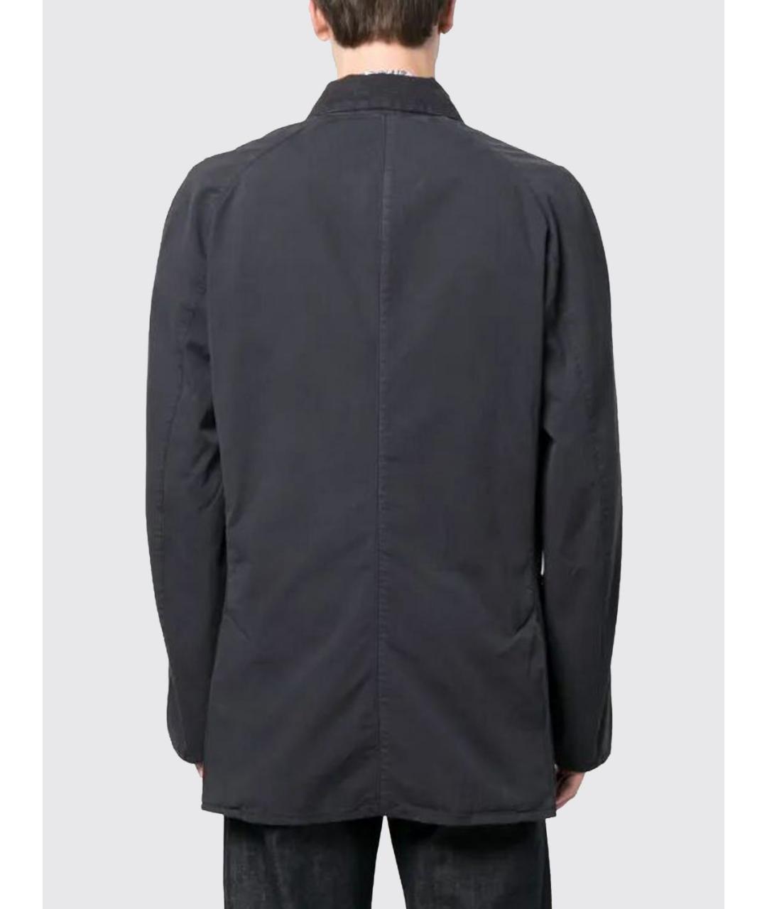 BARBOUR Темно-синяя хлопковая куртка, фото 2