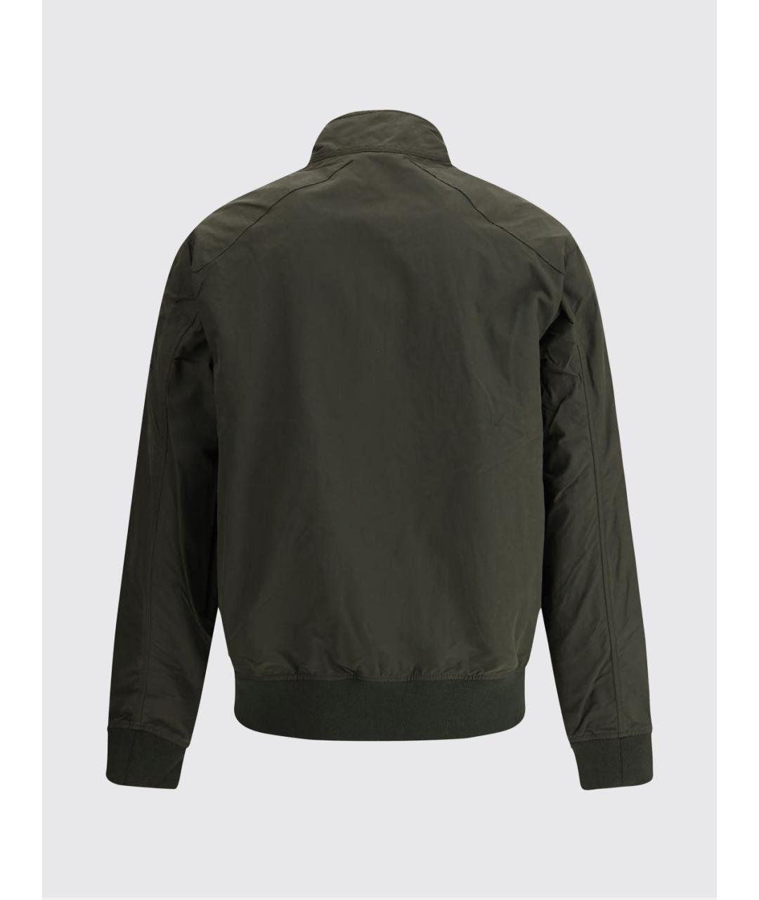 BARBOUR Зеленая полиамидовая куртка, фото 3