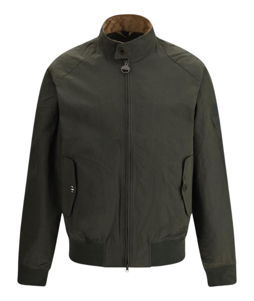 BARBOUR Зеленая полиамидовая куртка, фото 1