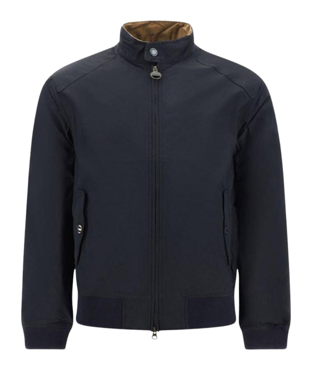 BARBOUR Синяя полиамидовая куртка, фото 1