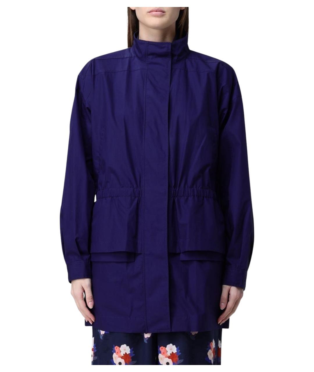 FENDI Синяя хлопковая парка, фото 1