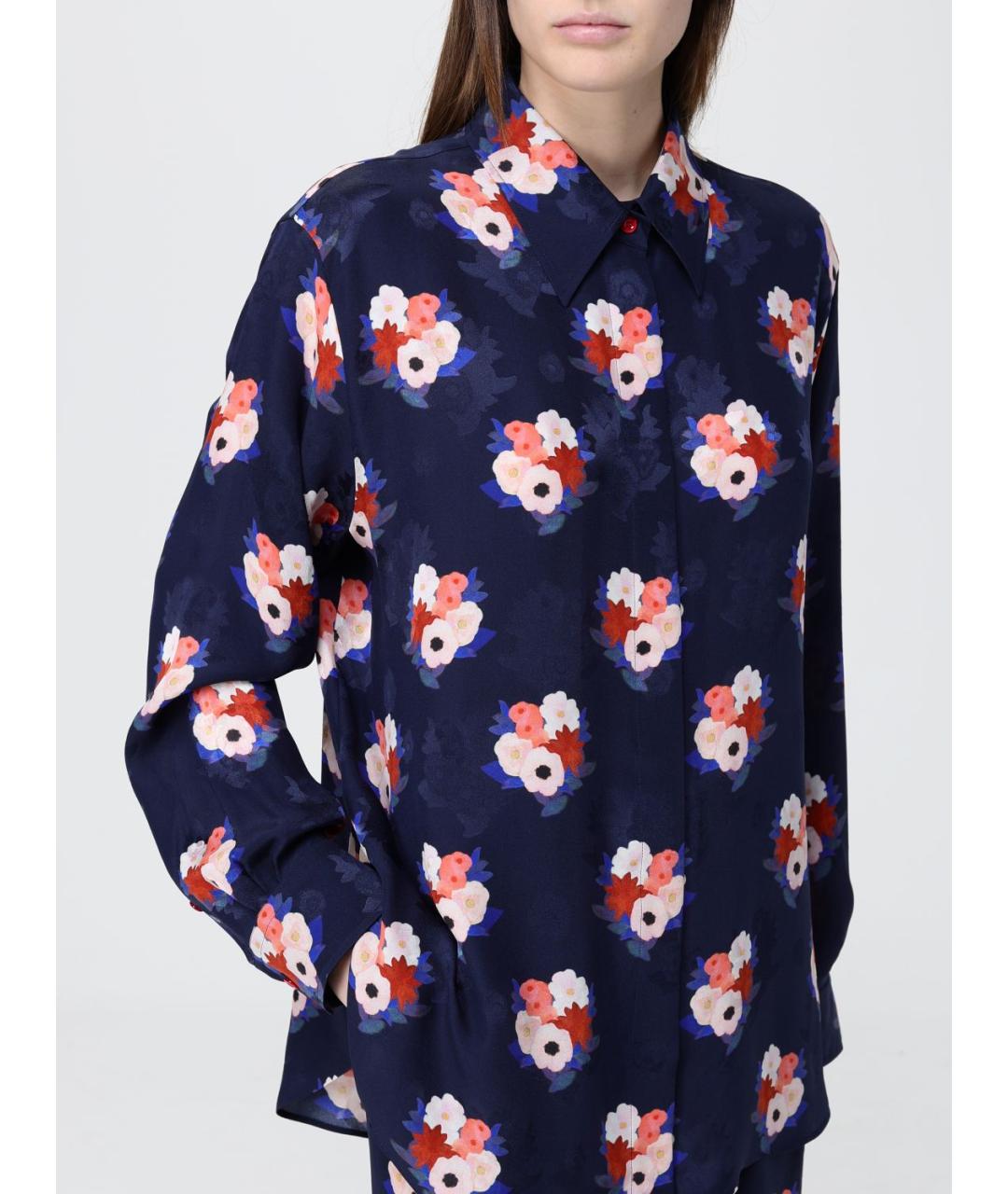 FENDI Мульти шелковая рубашка, фото 5