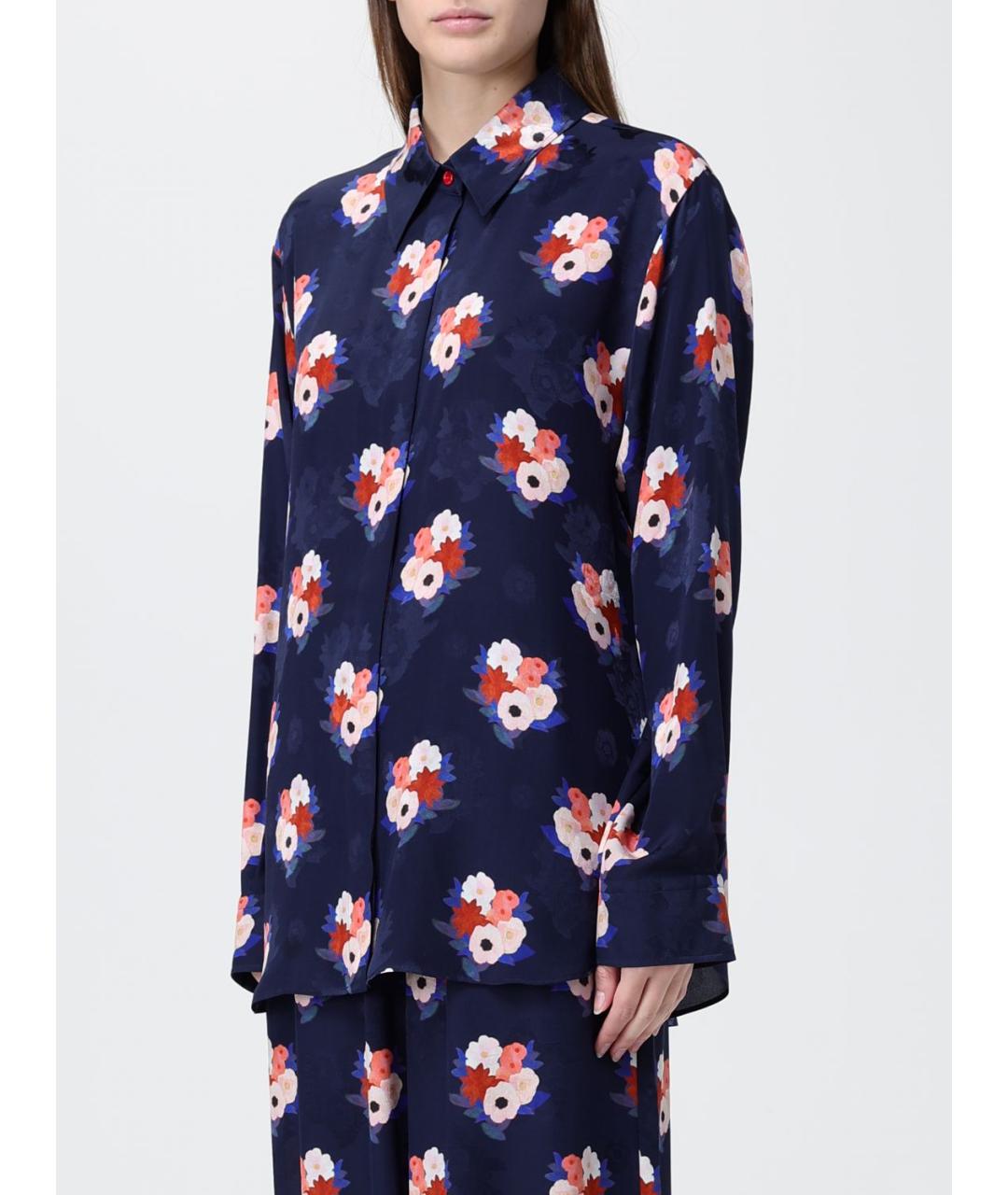 FENDI Мульти шелковая рубашка, фото 4