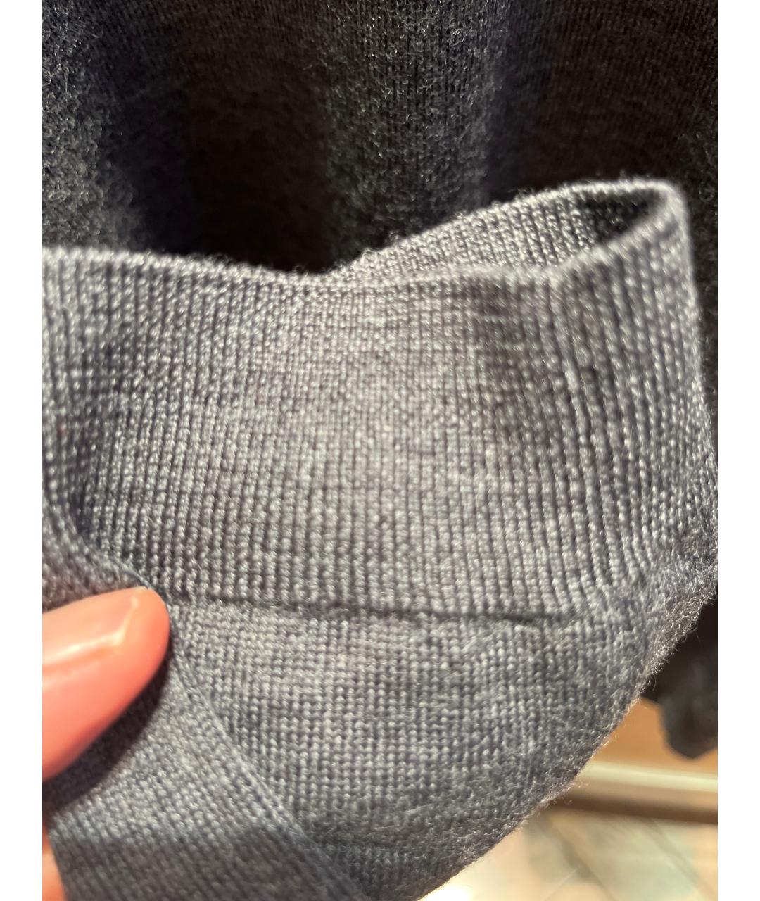 GUCCI Серый шерстяной джемпер / свитер, фото 5