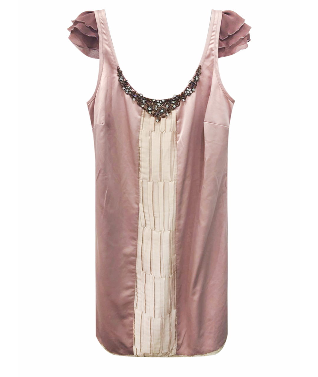 LIU JO Розовое полиэстеровое коктейльное платье, фото 1