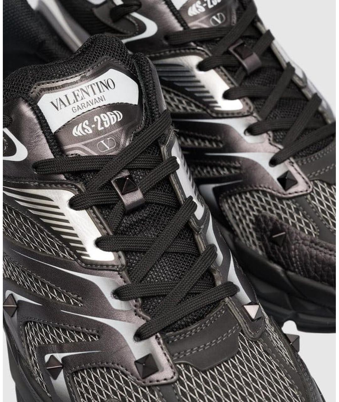 VALENTINO Черные кроссовки, фото 5
