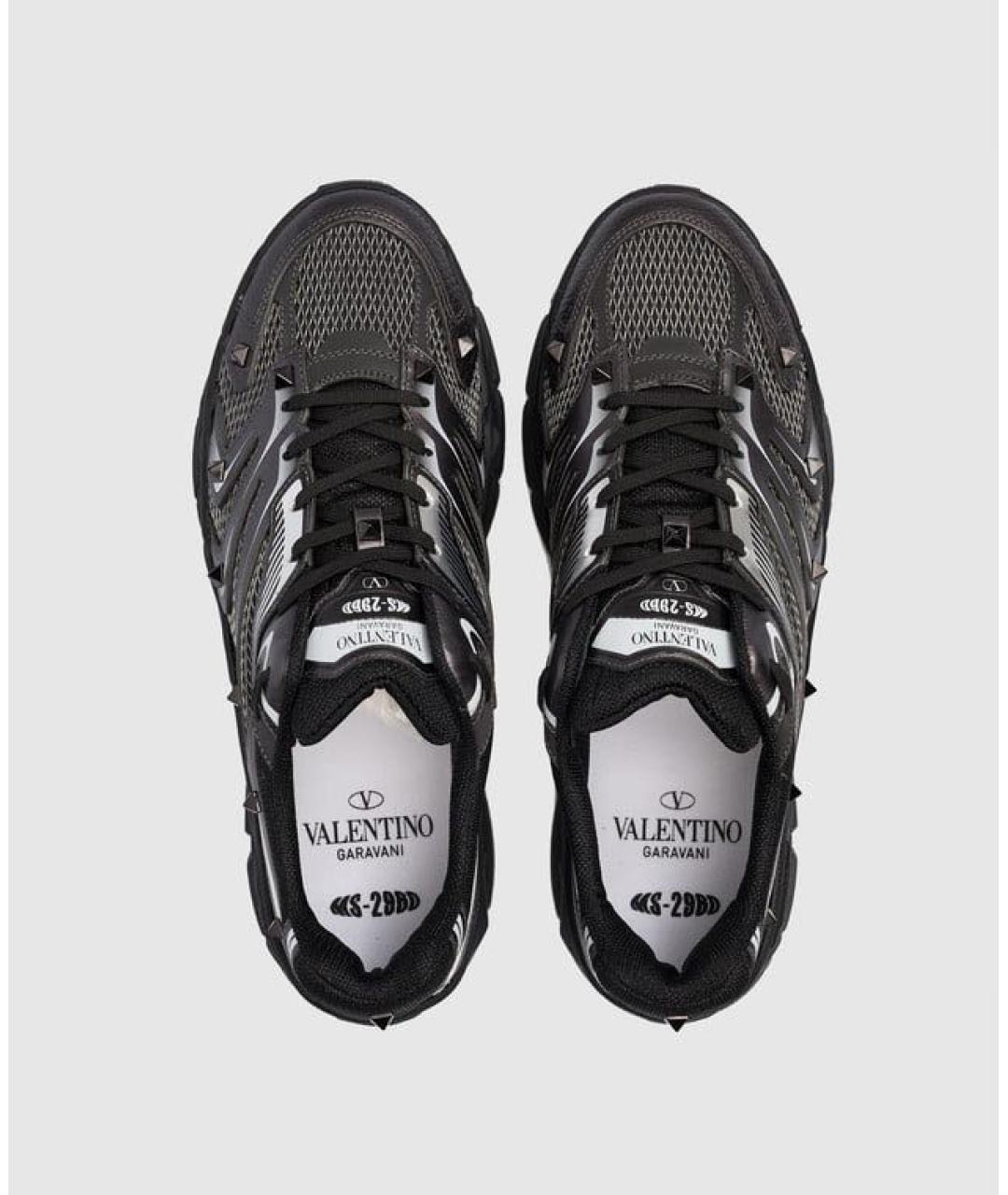 VALENTINO Черные кроссовки, фото 4