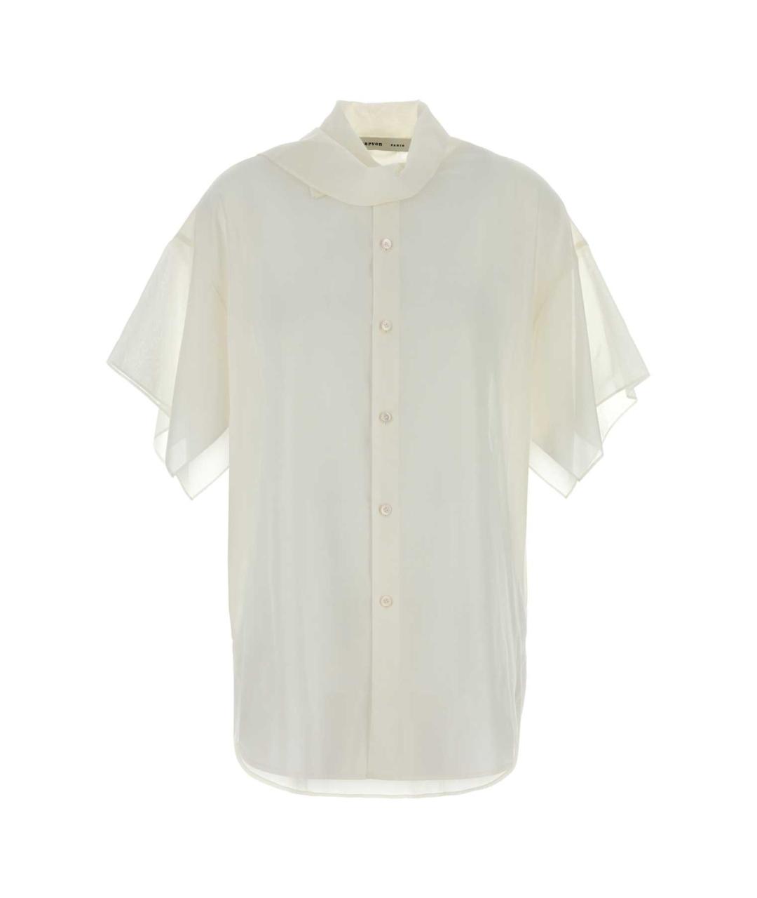 Carven Белая хлопковая блузы, фото 1