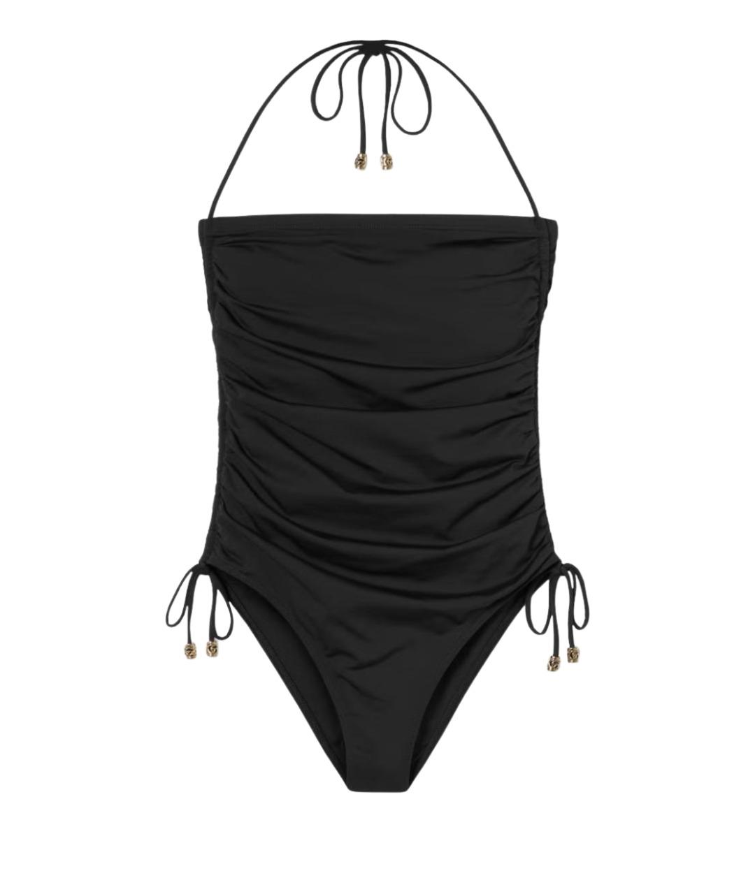 GUCCI Черный полиуретановый купальник, фото 1