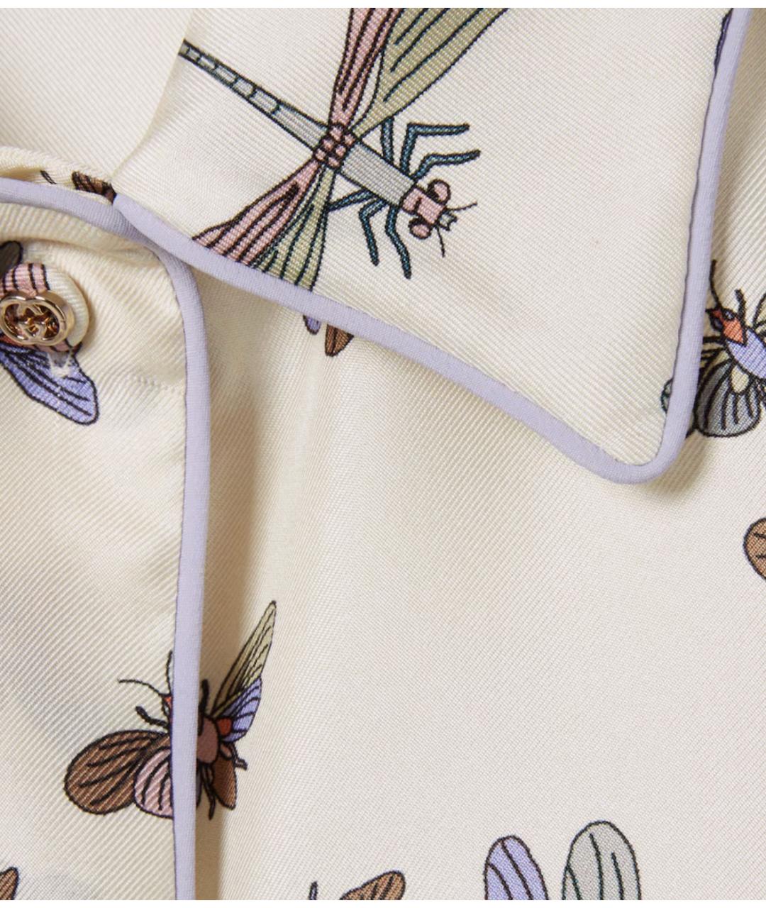 GUCCI Мульти шелковая рубашка, фото 3