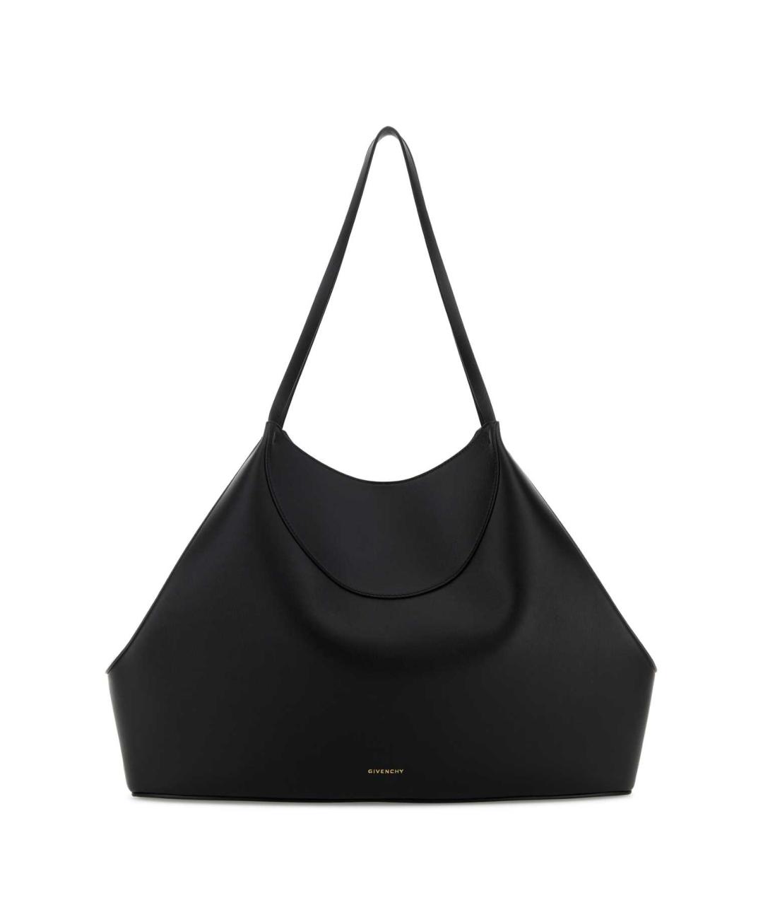 GIVENCHY Черная кожаная сумка тоут, фото 1