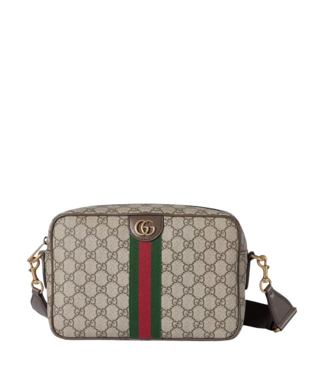 GUCCI Бежевая сумка на плечо, фото 1