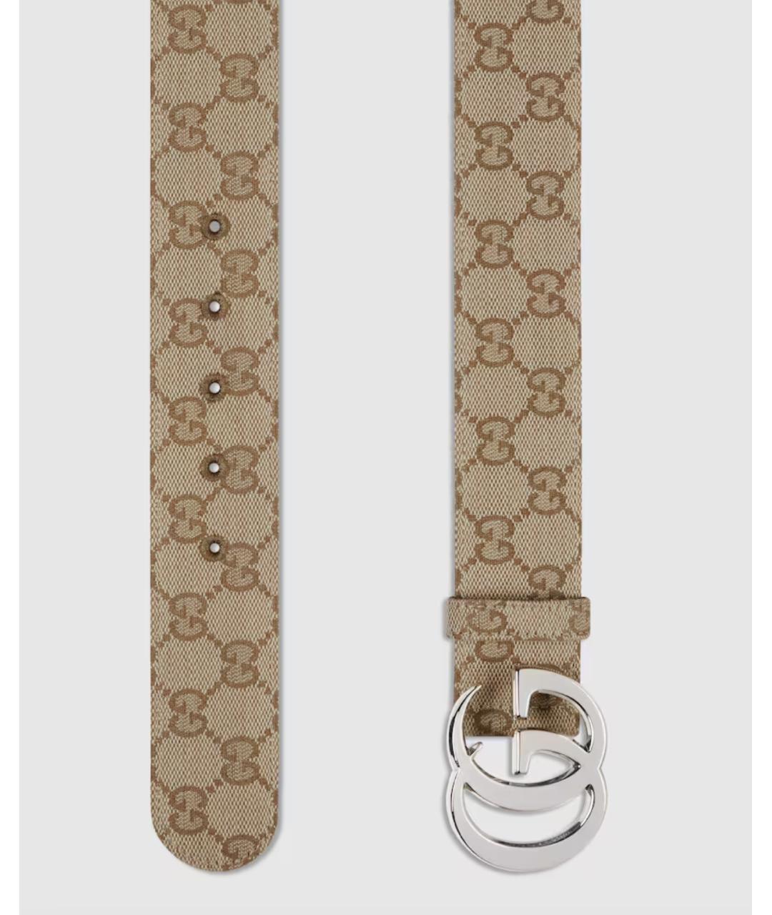 GUCCI Бежевый ремень, фото 2
