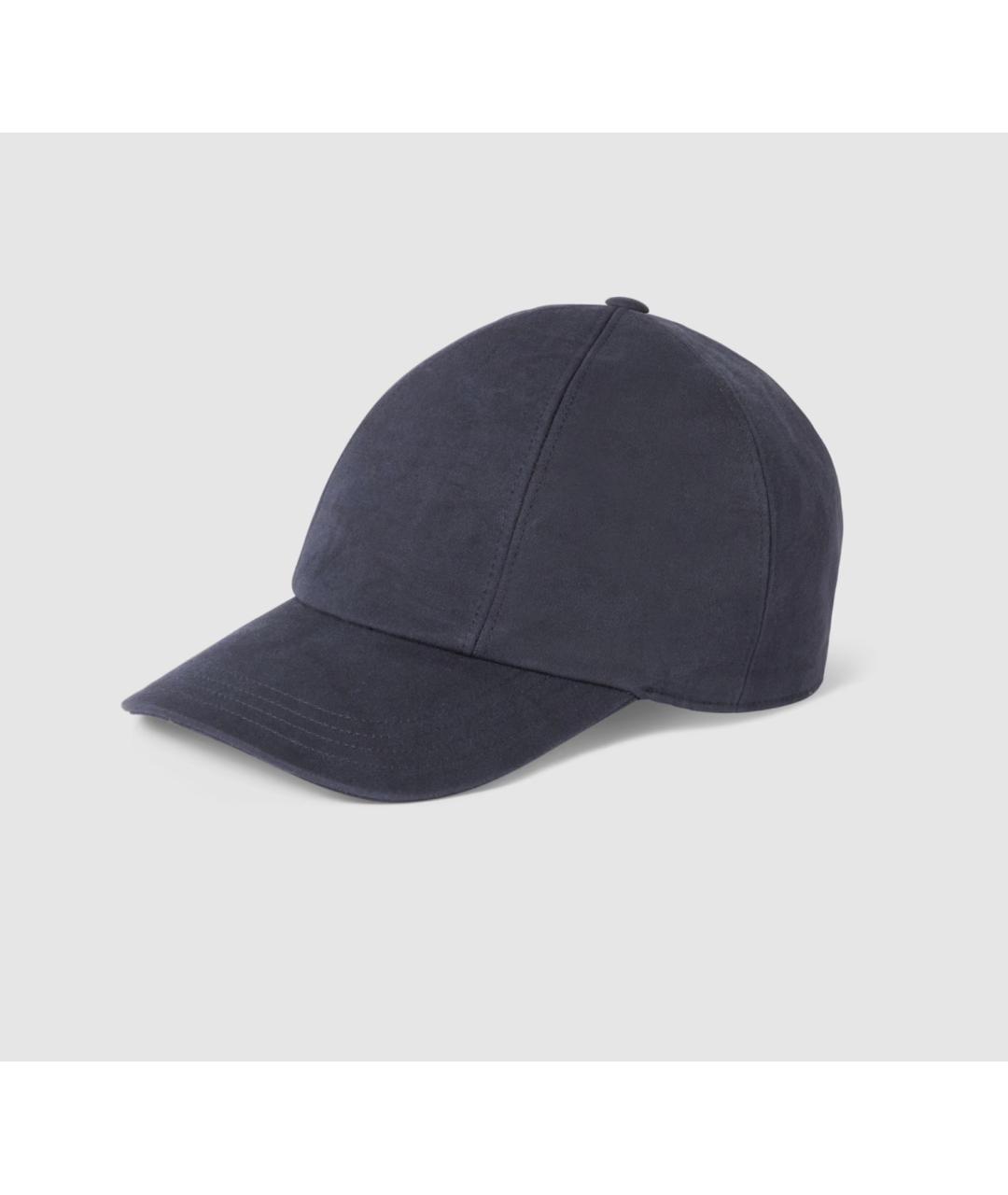GUCCI Синяя хлопковая кепка/бейсболка, фото 3