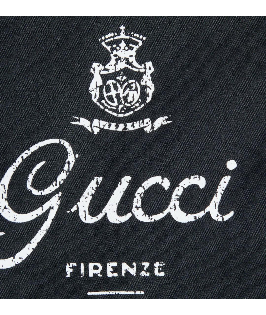 GUCCI Темно-синие хлопковые повседневные брюки, фото 2