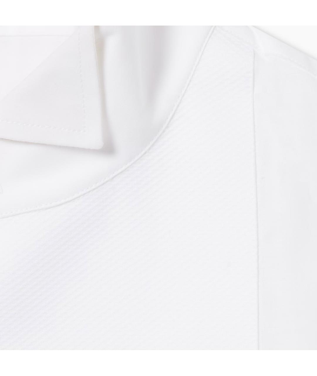 GUCCI Белая хлопковая классическая рубашка, фото 5