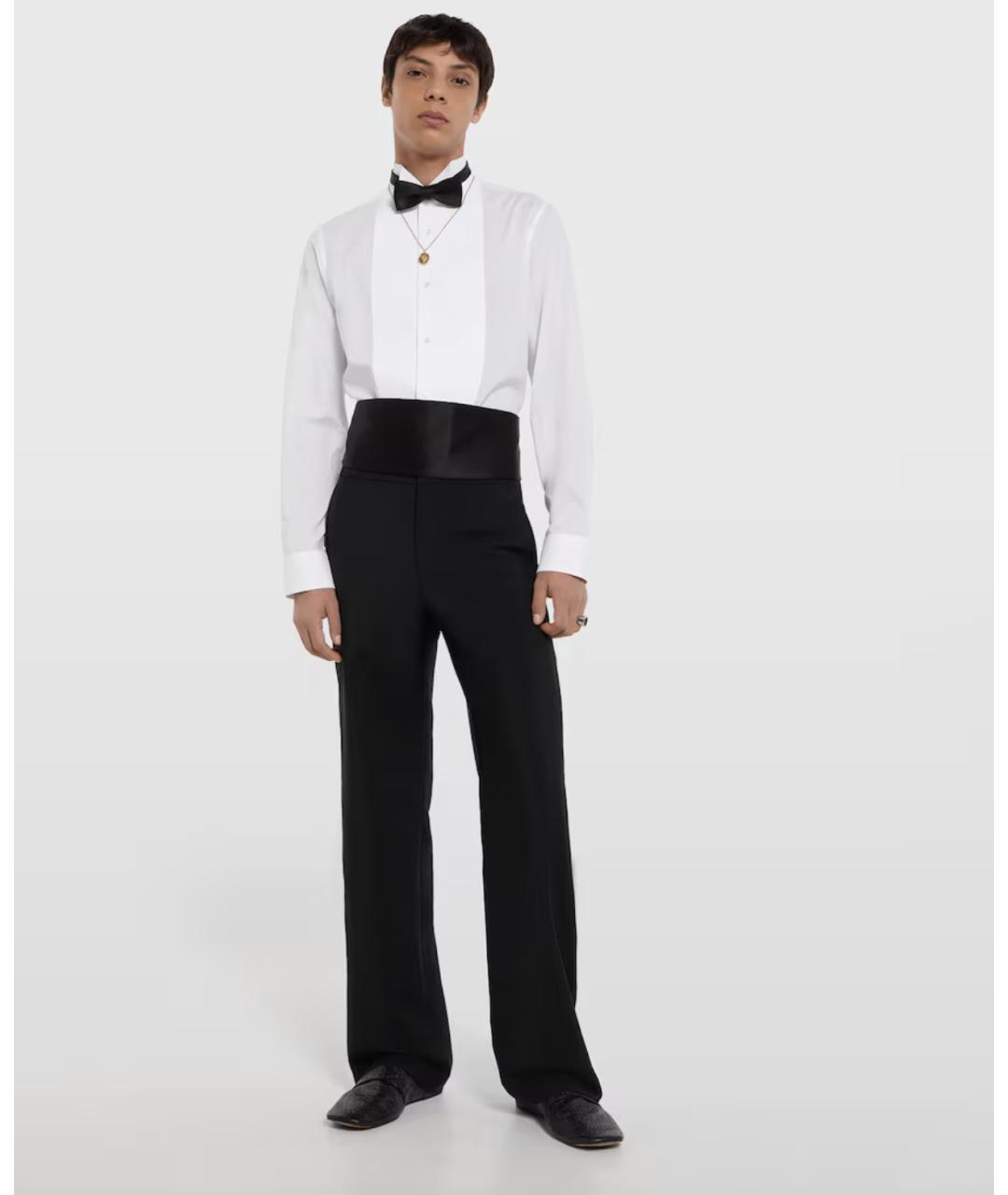 GUCCI Белая хлопковая классическая рубашка, фото 2