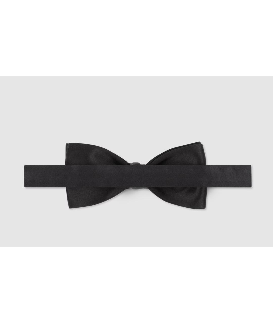 GUCCI Черная шелковая бабочка, фото 2