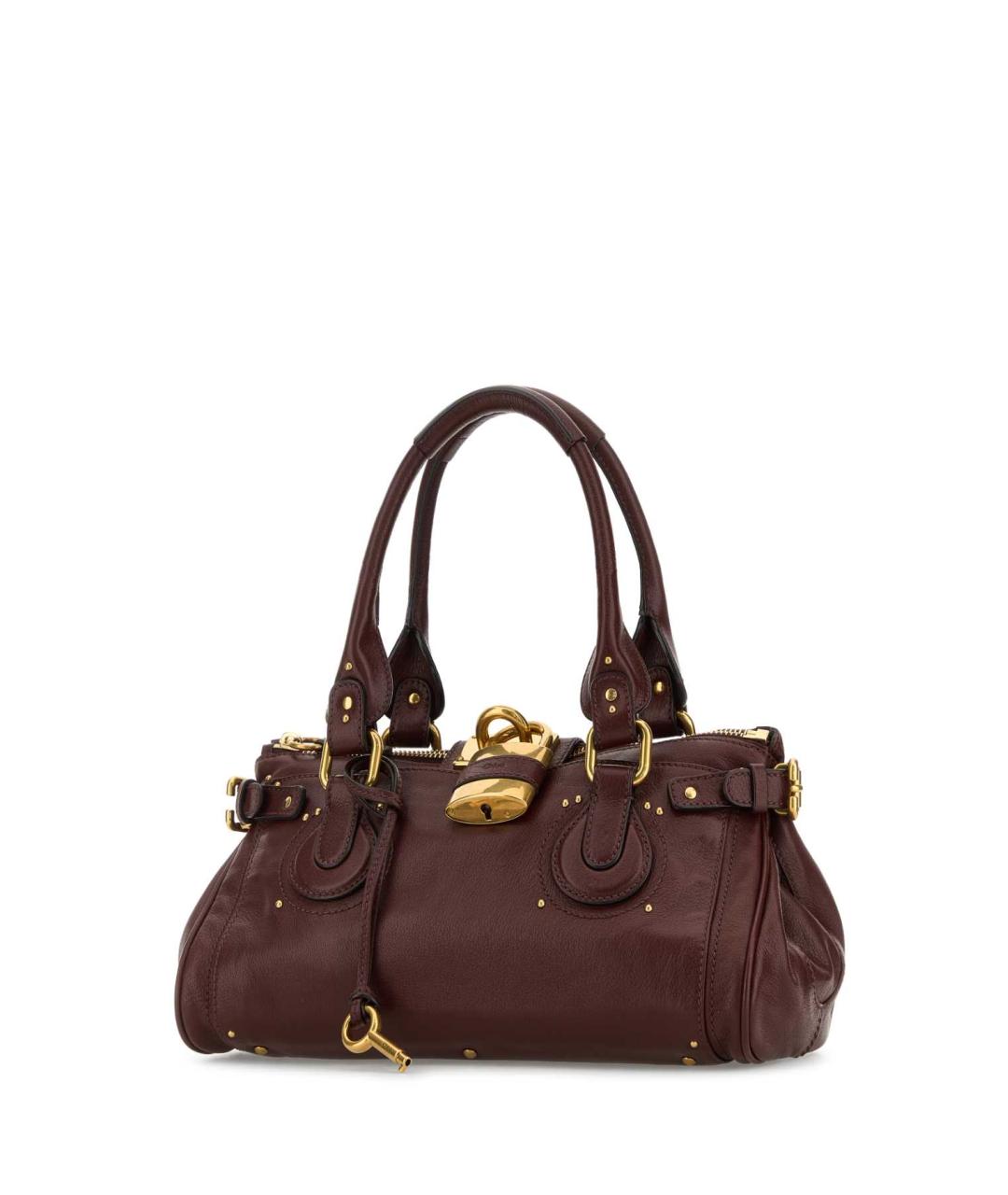 CHLOE Коричневая кожаная сумка тоут, фото 2