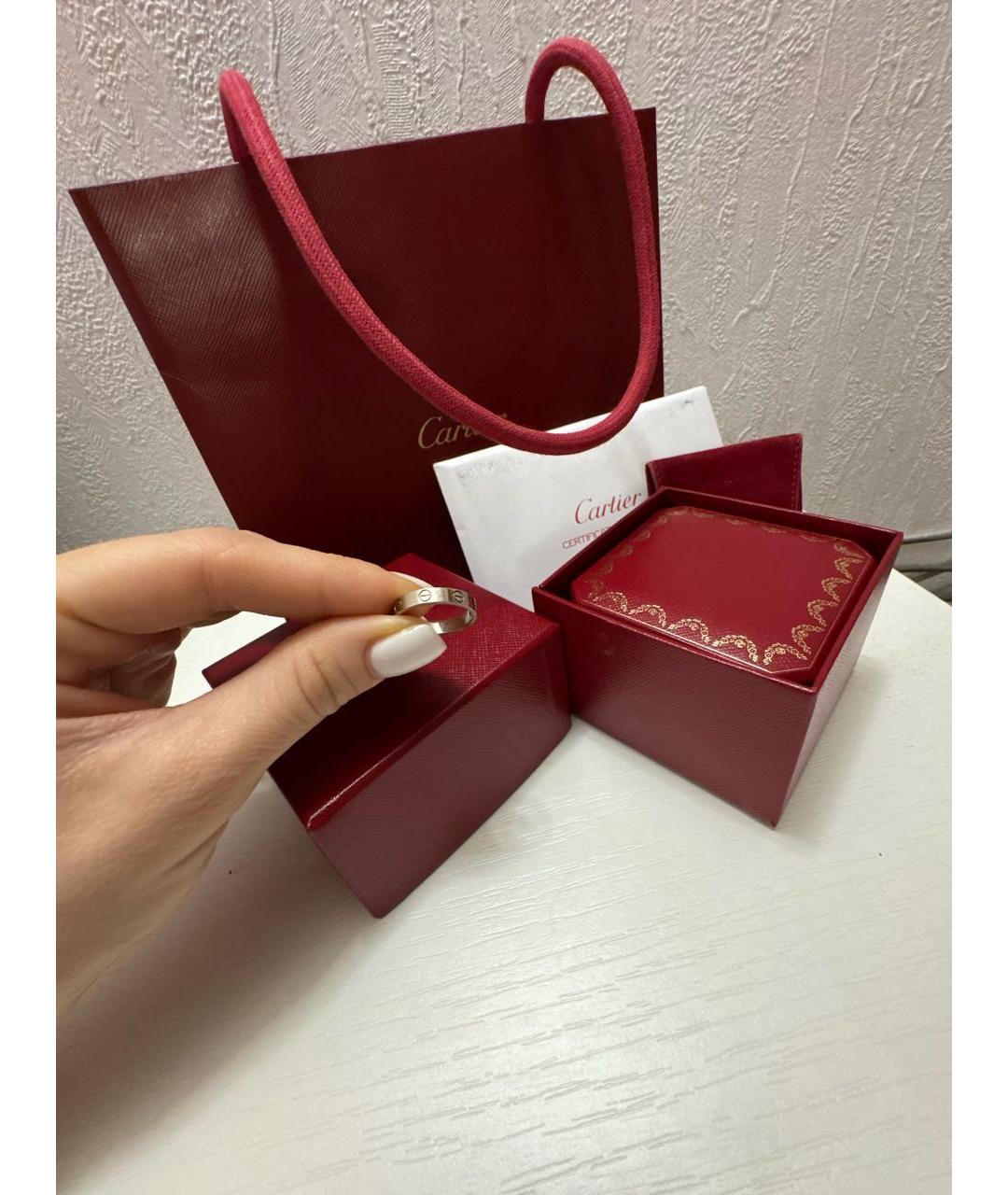 CARTIER Серебряное кольцо из белого золота, фото 2