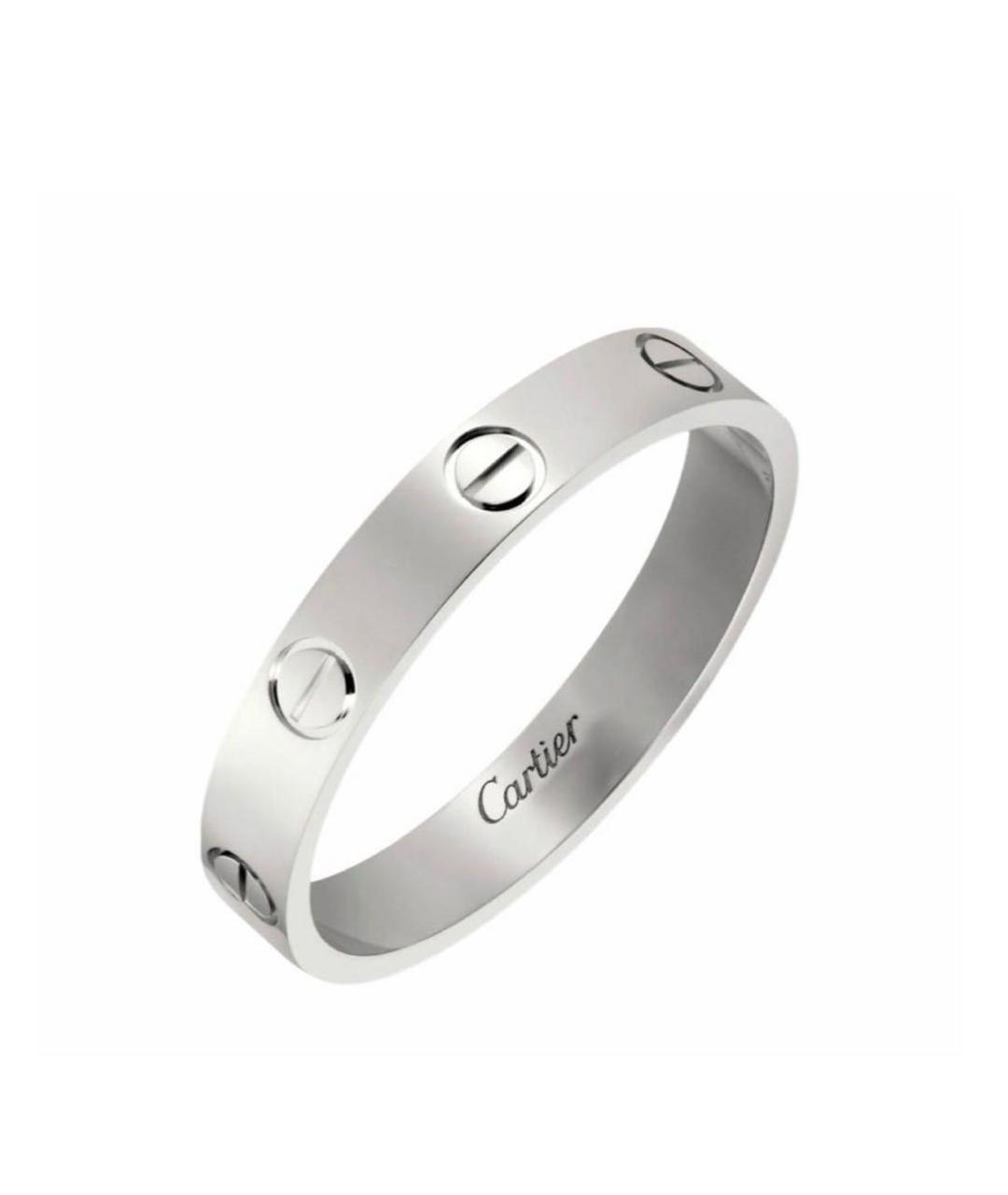 CARTIER Серебряное кольцо из белого золота, фото 1