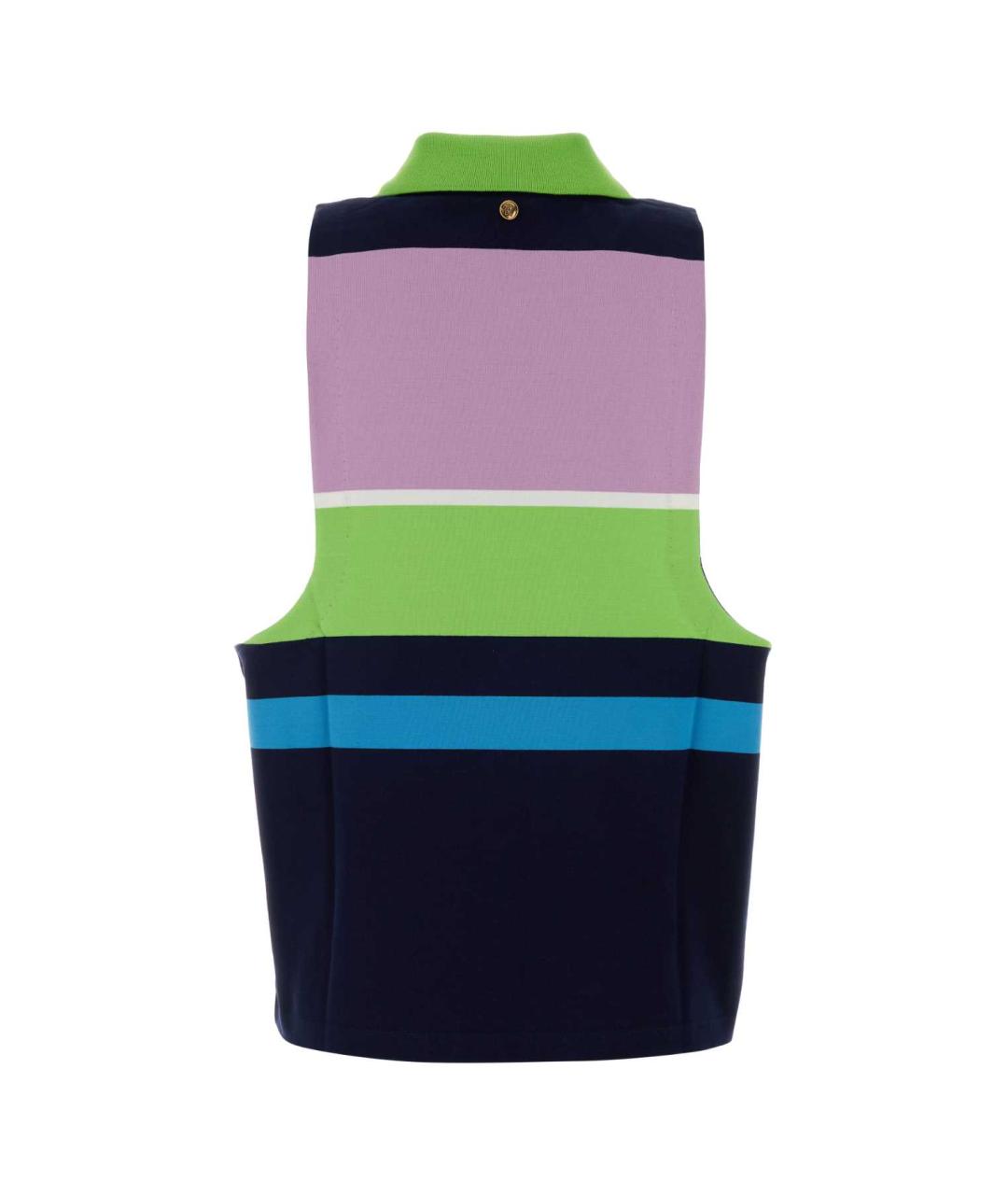 VERSACE Мульти хлопковая жилетка, фото 2