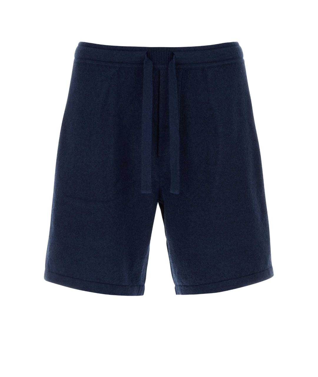 DOLCE&GABBANA Синие хлопковые шорты, фото 1