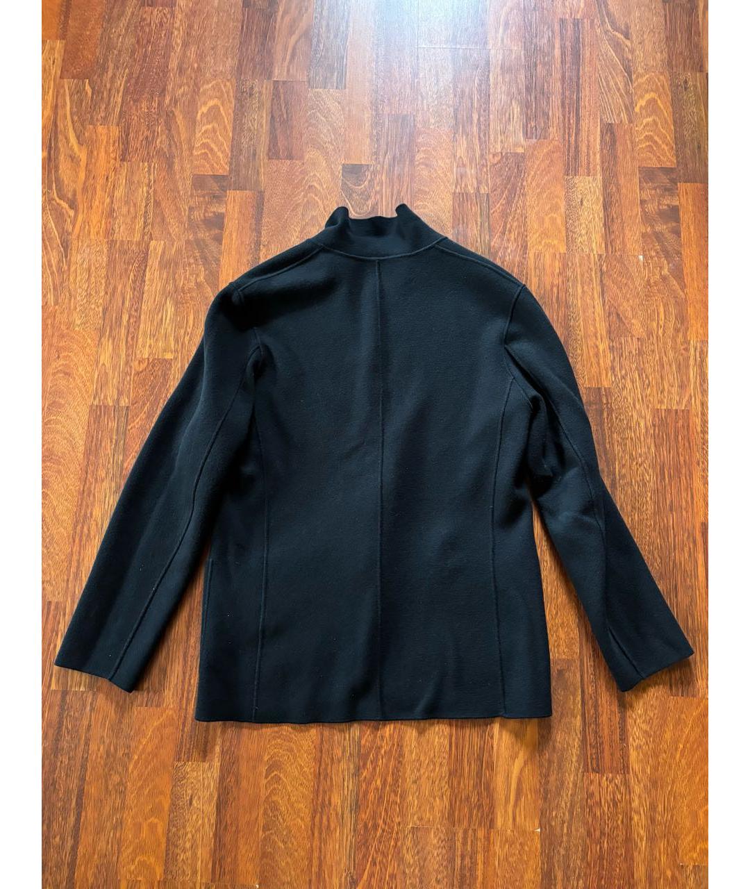 NEIL BARRETT Черный шерстяной кардиган, фото 2