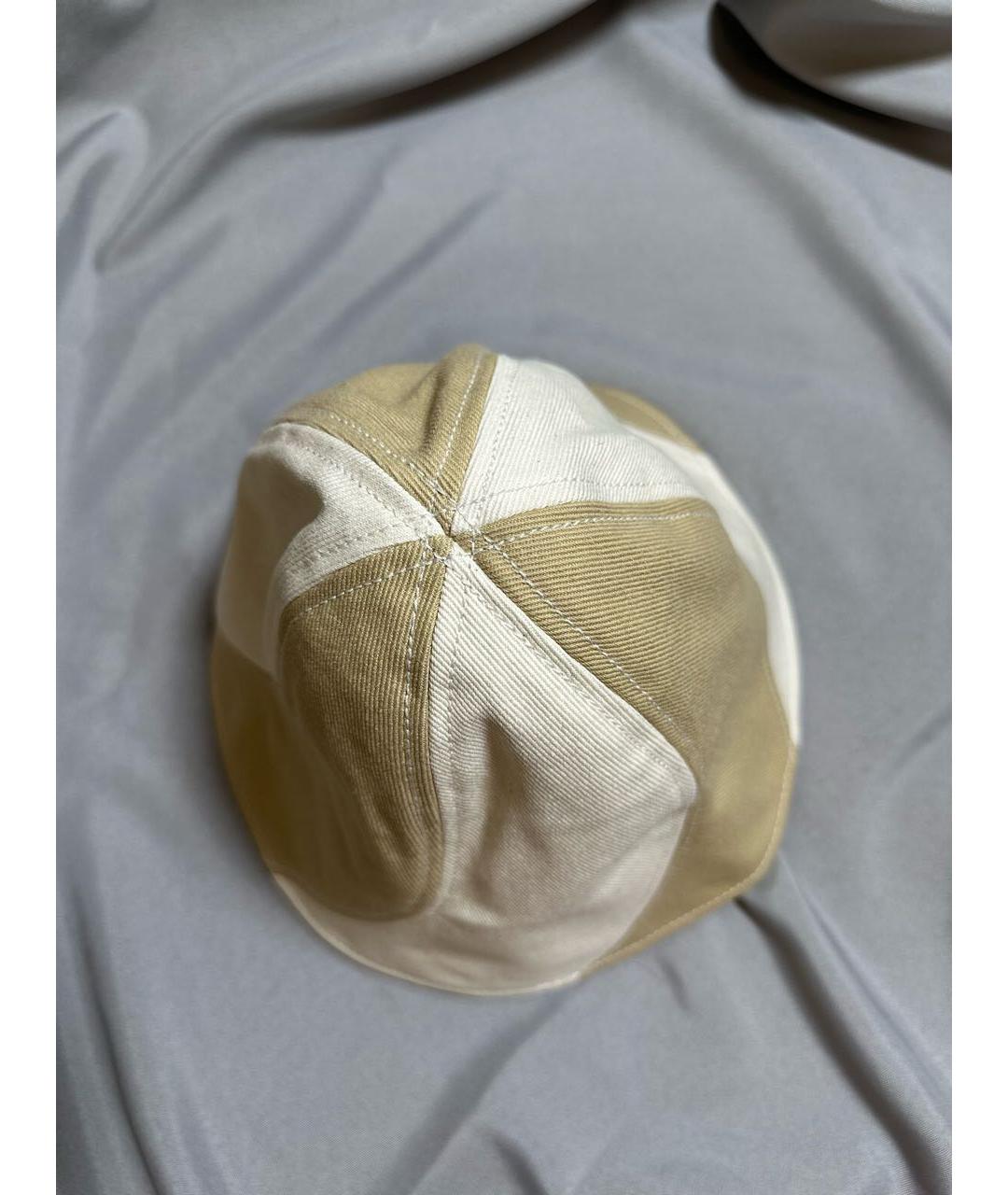 JACQUEMUS Бежевая хлопковая панама, фото 5